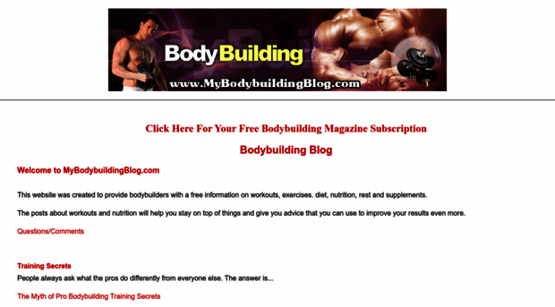 mybodybuildingblog.com