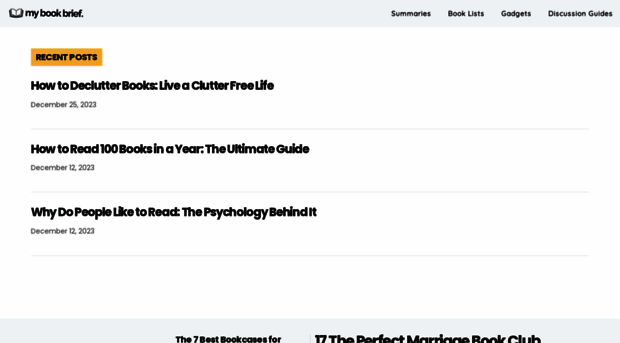 mybookbrief.com