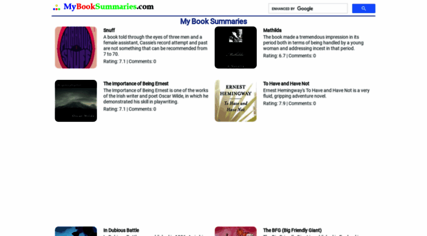 mybooksummaries.com