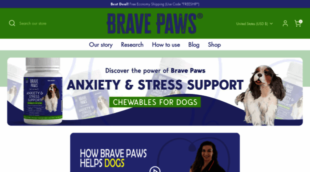 mybravepaws.com