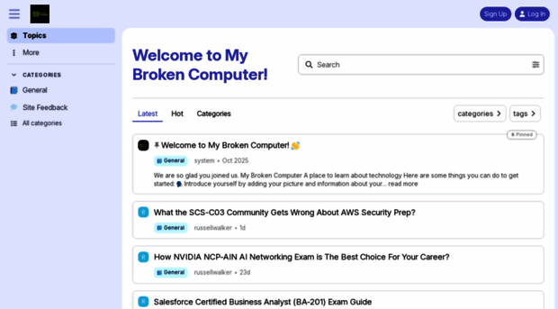 mybrokencomputer.net