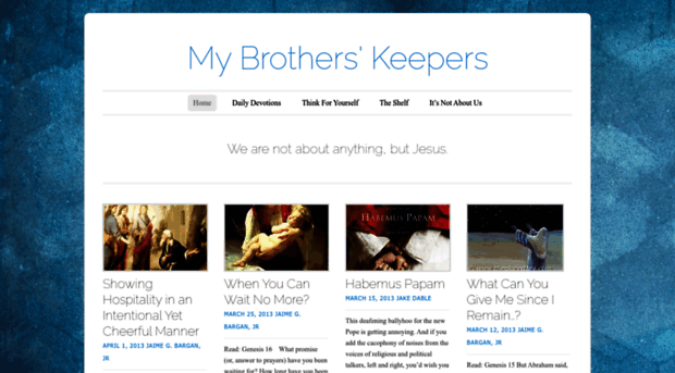 mybrotherskeepers.wordpress.com
