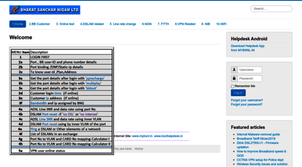 mybsnl.in