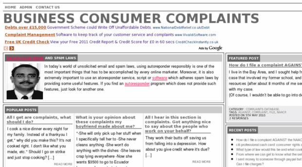 mybusinesscomplaints.com