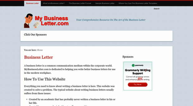 mybusinessletter.com