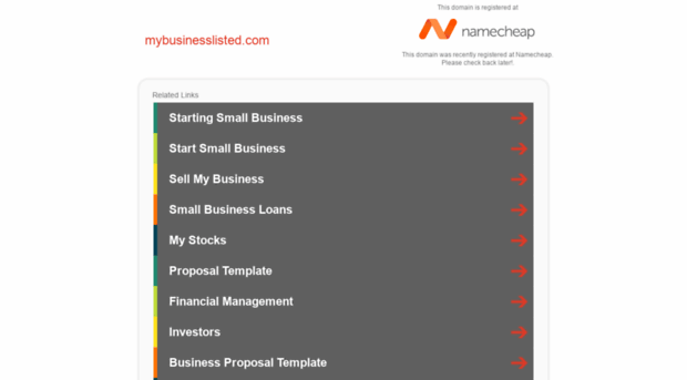 mybusinesslisted.com