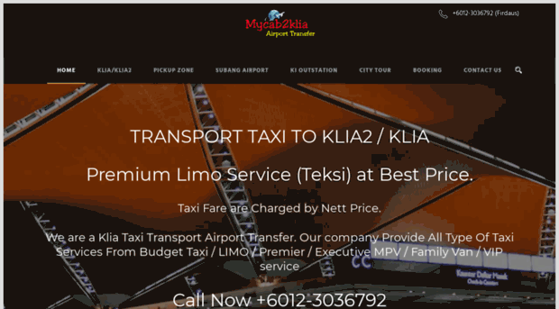 mycab2klia.com