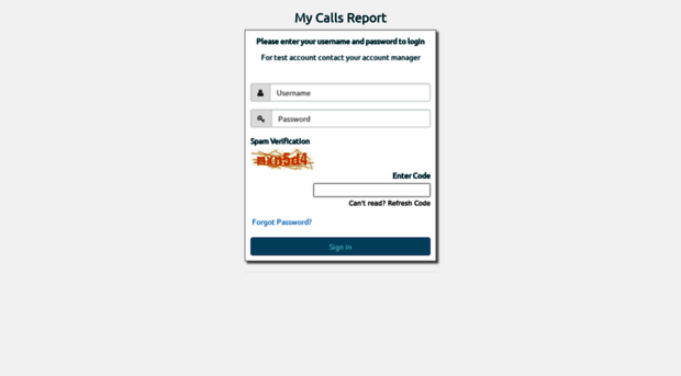 mycallsreport.com