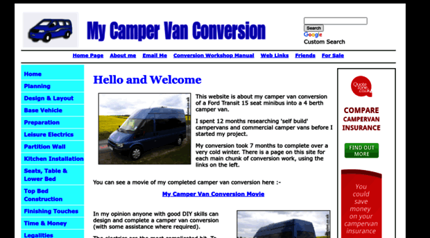 mycampervanconversion.co.uk