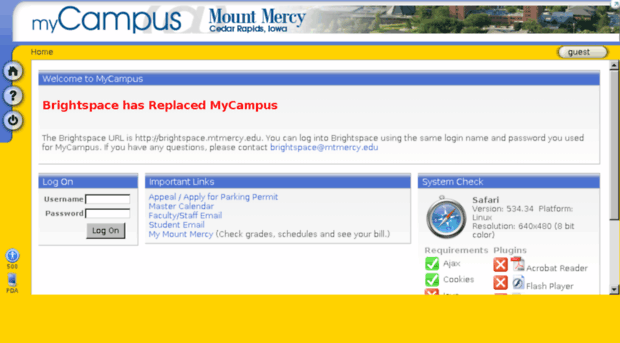 mycampus.mtmercy.edu