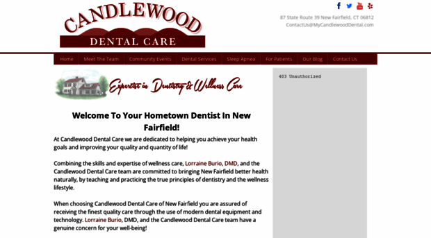 mycandlewooddental.com