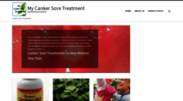 mycankersoretreatment.com