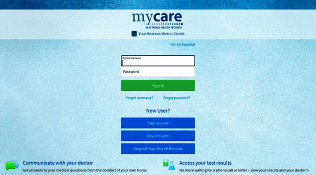 mycare.yumaregional.org