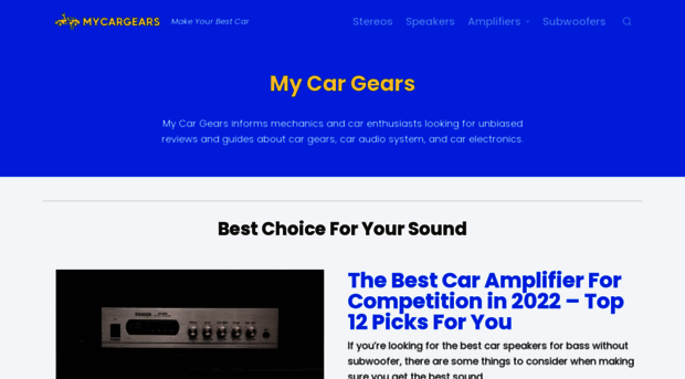 mycargears.com