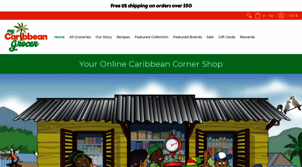 mycaribbeangrocer.com