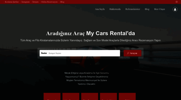 mycarsrentacar.com