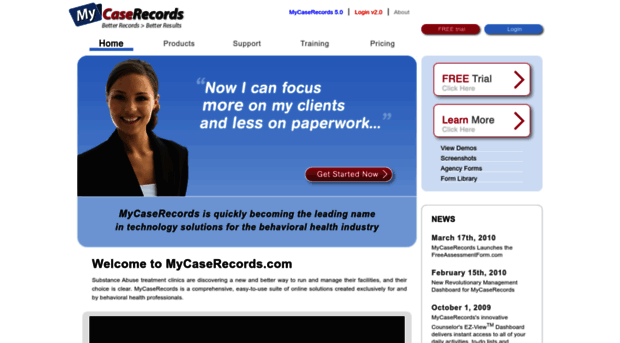 mycaserecords.com