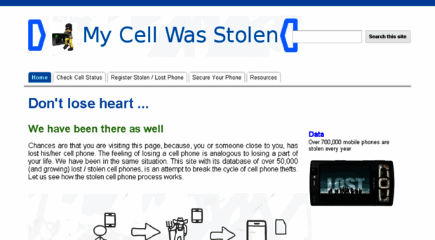 mycellwasstolen.com