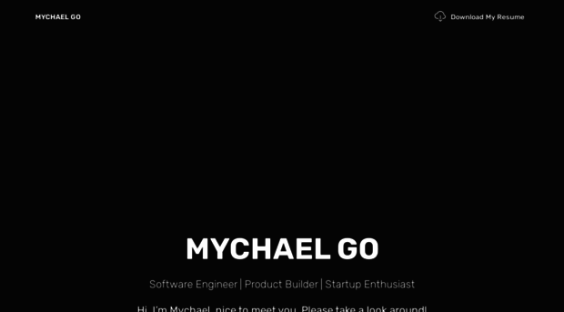 mychaelgo.com