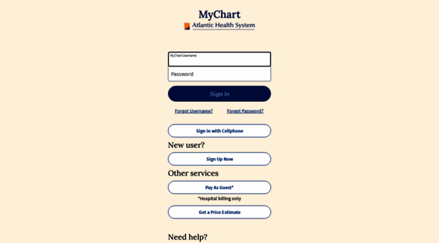 mychart-sched.atlantichealth.org