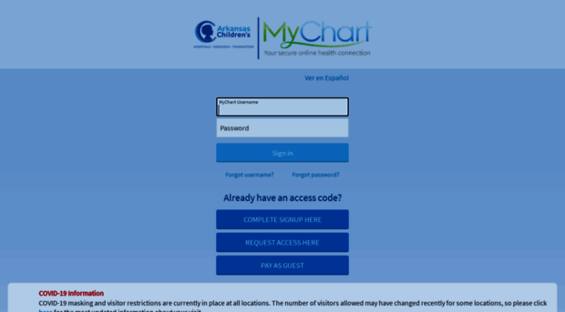 mychart.archildrens.org