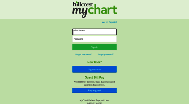 mychart.hillcrest.com