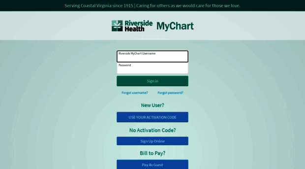 mychart.riversideonline.com