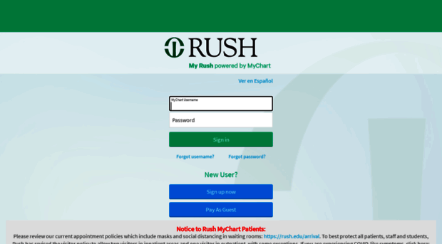 mychart.rush.edu