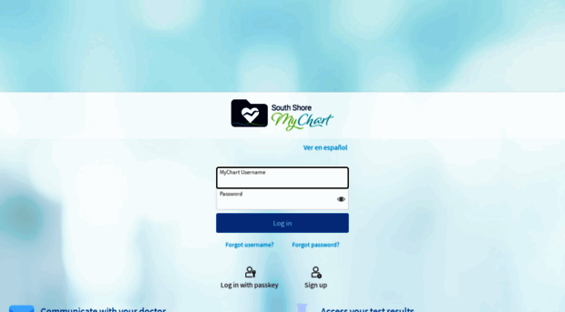 mychart.southshorehealth.org