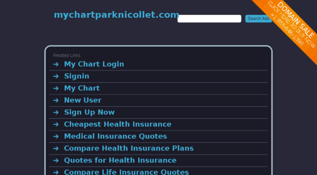 mychartparknicollet.com