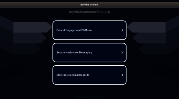 mychartsansumclinic.org