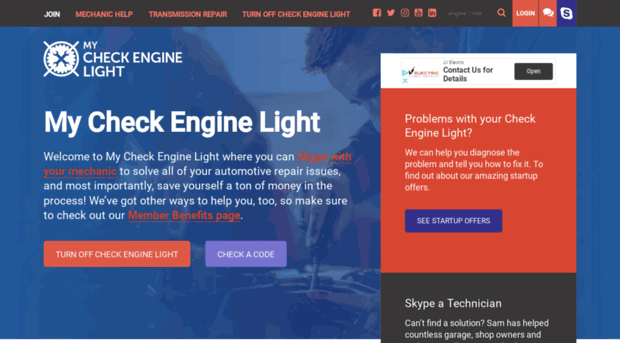 mycheckenginelight.com