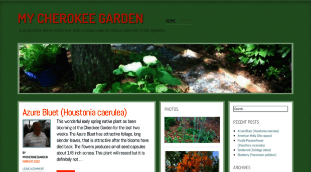 mycherokeegarden.com