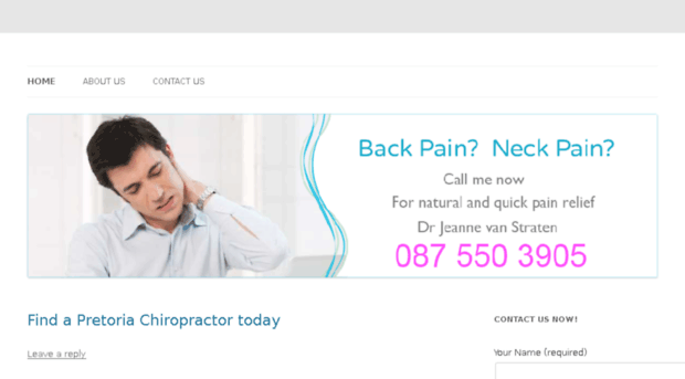 mychiropractorpretoria.co.za