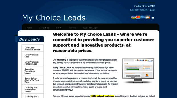 mychoiceleads.com