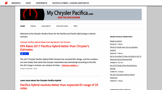 mychryslerpacifica.com