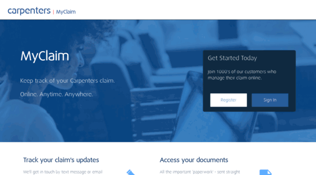 myclaim.carpenters-law.co.uk