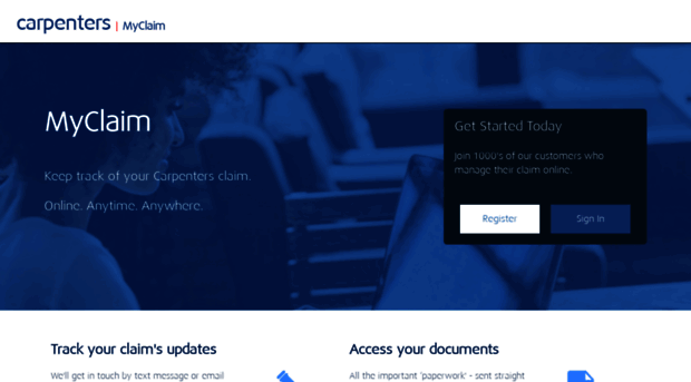 myclaim2.carpenters-law.co.uk