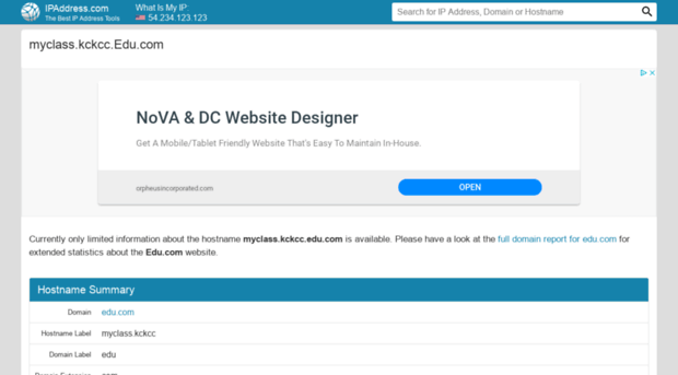 myclass.kckcc.edu.com.ipaddress.com