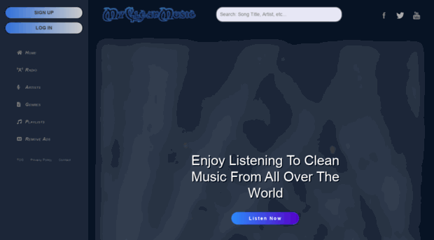 mycleanmusic.com