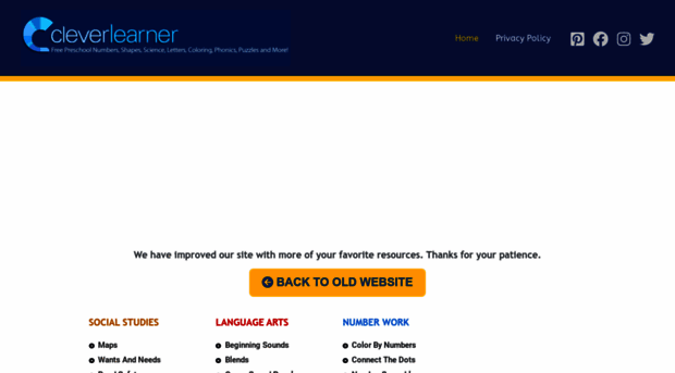 mycleverlearner.com - CleverLearner Preschool Resour... - My Clever Learner