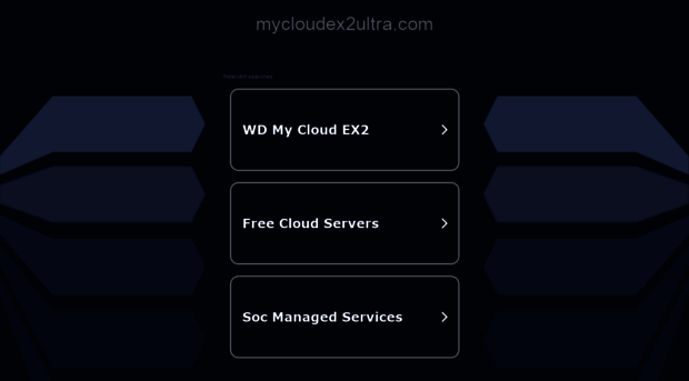 mycloudex2ultra.com