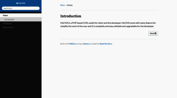 mycms.readthedocs.io