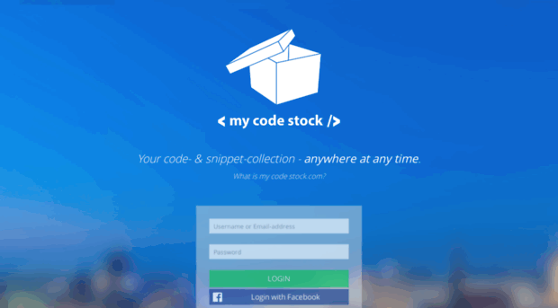 mycodestock.com