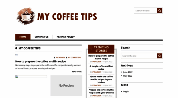 mycoffeetips.com