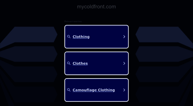 mycoldfront.com