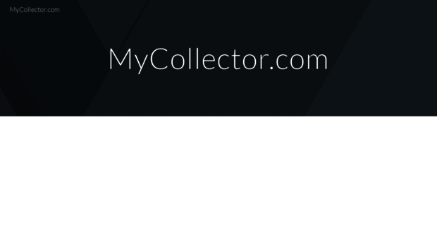 mycollector.com