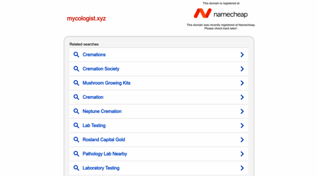 mycologist.xyz