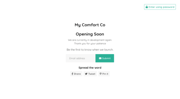 mycomfortco.com