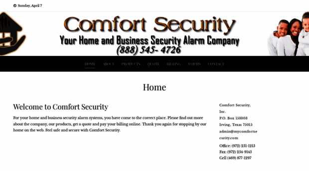 mycomfortsecurity.com